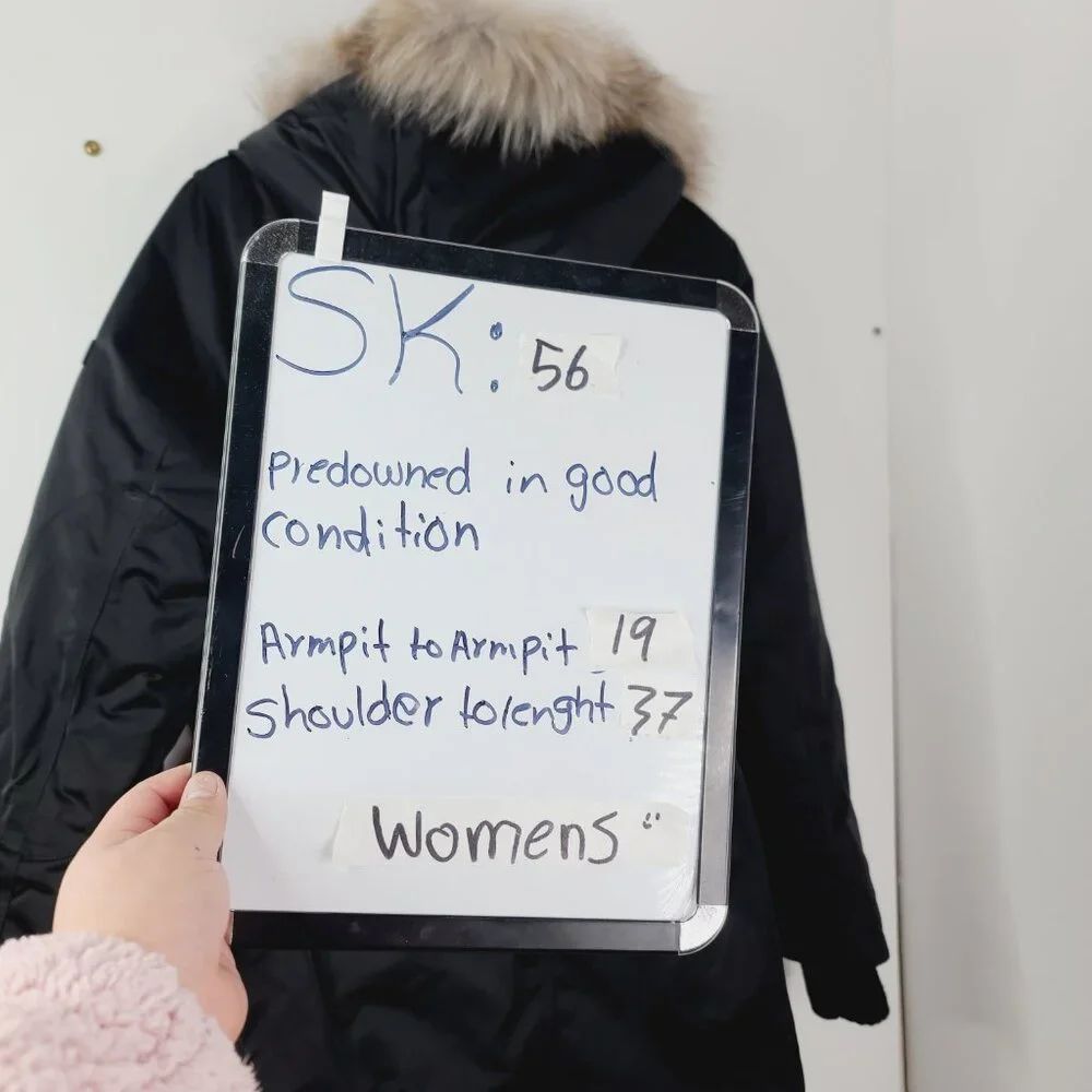 Burberry Women's Black Faux Fur Hoodie Winter Snow‎ Trench Coat Size 4 - Picture 7 of 7